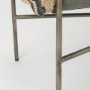 68741 - Avery I 55L x 17W Multi Colored Upholstered Patterned Seat Accent Bench 