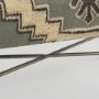 68741 - Avery I 55L x 17W Multi Colored Upholstered Patterned Seat Accent Bench 