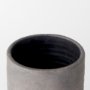 70076 - Armani 10.4H Brown-Gray Double Ear Ceramic Vase