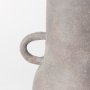 70076 - Armani 10.4H Brown-Gray Double Ear Ceramic Vase