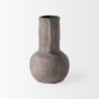 70077 - Armani 6.7H Brown-Gray Double Ear Vase