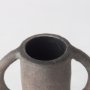 70077 - Armani 6.7H Brown-Gray Double Ear Vase