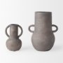 70077 - Armani 6.7H Brown-Gray Double Ear Vase