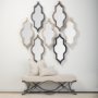 69459 - Tamanar 15.0 x 3.0 x 34.1 Black Wood Frame Wall Mirror