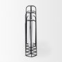 69778 - Mila 13.4L x 2.5W x 11.0H Metal and Glass Decorative Accent