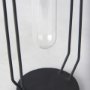 69779 - Aria 4.5L x 3.9W x 11.0H Metal and Glass Holder Object