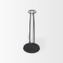 69780 - Aria 4.3L x 3.9W x 9.6H Metal and Glass Decorative Accent