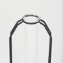 69780 - Aria 4.3L x 3.9W x 9.6H Metal and Glass Decorative Accent