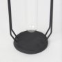 69780 - Aria 4.3L x 3.9W x 9.6H Metal and Glass Decorative Accent