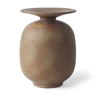 70078 - Rylee 7.7H Medium Brown Ceramic Vase