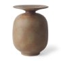 70078 - Rylee 7.7H Medium Brown Ceramic Vase