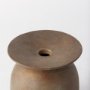 70078 - Rylee 7.7H Medium Brown Ceramic Vase