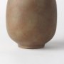 70078 - Rylee 7.7H Medium Brown Ceramic Vase