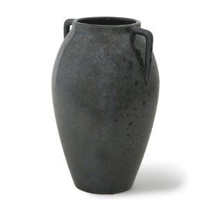 Kora Medium Dark Metallic Double Ear Vase