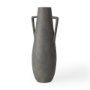 70085 - Kilian Tall Matte Brown-Gray Double Ear Vase