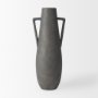 70085 - Kilian Tall Matte Brown-Gray Double Ear Vase