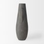 70085 - Kilian Tall Matte Brown-Gray Double Ear Vase