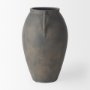 70086 - Kilian Medium Brown-Gray Double Ear Vase