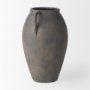 70086 - Kilian Medium Brown-Gray Double Ear Vase