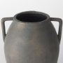 70086 - Kilian Medium Brown-Gray Double Ear Vase