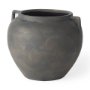 70087 - Kilian Short Brown-Gray Double Ear Vase