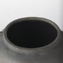 70087 - Kilian Short Brown-Gray Double Ear Vase