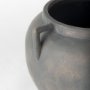 70087 - Kilian Short Brown-Gray Double Ear Vase