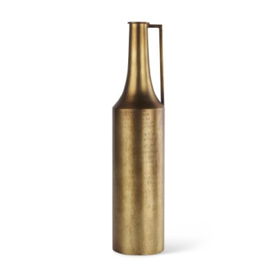 69856 - Aubrey  Large 24.0H Gold Iron Jug Vase