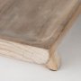70067 - Carver Set of 2 Rectangular White Washed Wood Trays