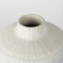 70073 - Blume 10H Off-White w/ Gray Textured Vase