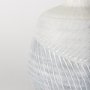 70073 - Blume 10H Off-White w/ Gray Textured Vase