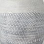 70073 - Blume 10H Off-White w/ Gray Textured Vase