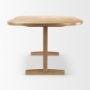 69956-AB - Viktor 94"L Light Brown Solid Wood Dining Table