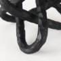 67815 - Wilhelm I (Small) 7L x 7W Black Metal Link Decor Object