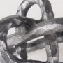 67816 - Wilhelm I (Small) 7L x 7W Silver Metal Link Decor Object