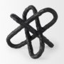67817 - Wilhelm II (Large) 10L x 10W Black Metal Link Decor Object
