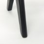 70071 - Arvin 21.7L x 17.7W x 18.1H Black Wooden Stool