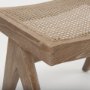 70072 - Arvin 21.7L x 17.7W x 18.1H Medium Brown Wooden Stool
