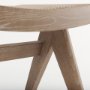70072 - Arvin 21.7L x 17.7W x 18.1H Medium Brown Wooden Stool