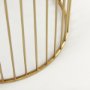 70088 - Shani Set of 2 Round, Gold Metal w/ Glass Accent Tables
