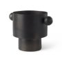 69870 - Juno 6.5H Medium Black Iron Vase