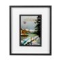 14400 - Muskoka Go Canada (M) by Merana Studio a Framed Art Print Matted under Glass