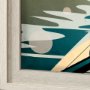 14403 - Muskoka Go Canada (XL) by Mercana Studio a Hand Embellished Decograph Framed Art Print under Glass