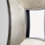 37199 - Ovallas 17L x 17H Star Champagne Wood Frame Mirror