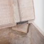 67531 - Esagono Octagonal Reclaimed Wood End/Side Table w/ Storage