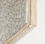 37226 - Cheveronna 36x12 Light Brown Wood Frame Mirror