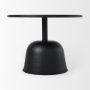 70097 - Talulla 19.7L x 19.7W x 14.8H Metal Matte Black Accent Table