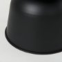 70097 - Talulla 19.7L x 19.7W x 14.8H Metal Matte Black Accent Table
