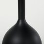 70098 - Talulla 16.5L x 16.5W x 19.7H Matte Black Metal Accent Table