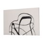 102252-L - Free Lines Creamy (Set of 3) by Mercana Studio a Hand Embellished Textured Canvas